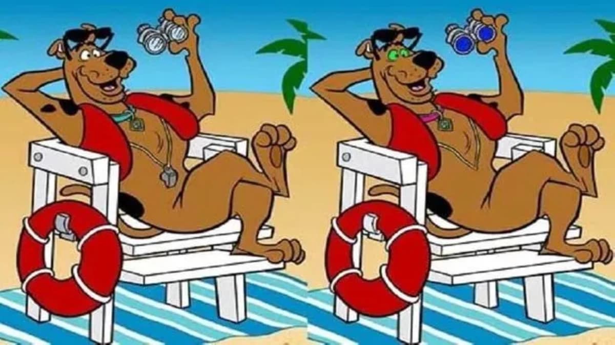 ابحث عن الاختلافات في لغز سكوبى دو