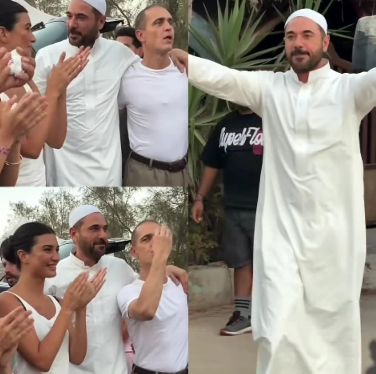 أحمد عز يحتفل بعيد ميلاده في كواليس الأمير