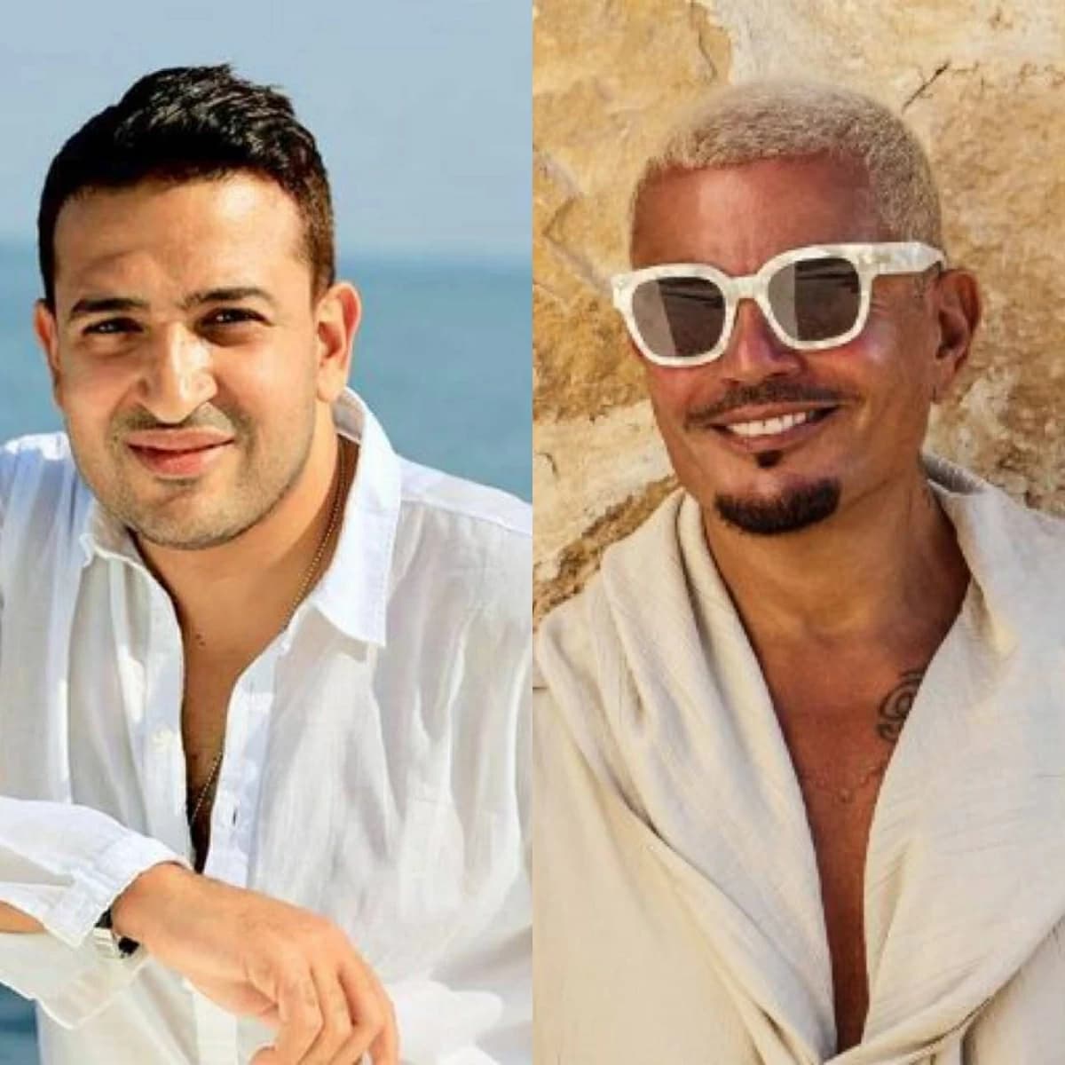 صمت عمرو دياب ورسائل تامر حسين حول ألبوم الهضبة