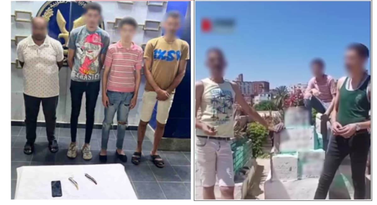 توقيف 3 أشخاص بعد تهديد بمقص أمام مقابر بالإسكندرية