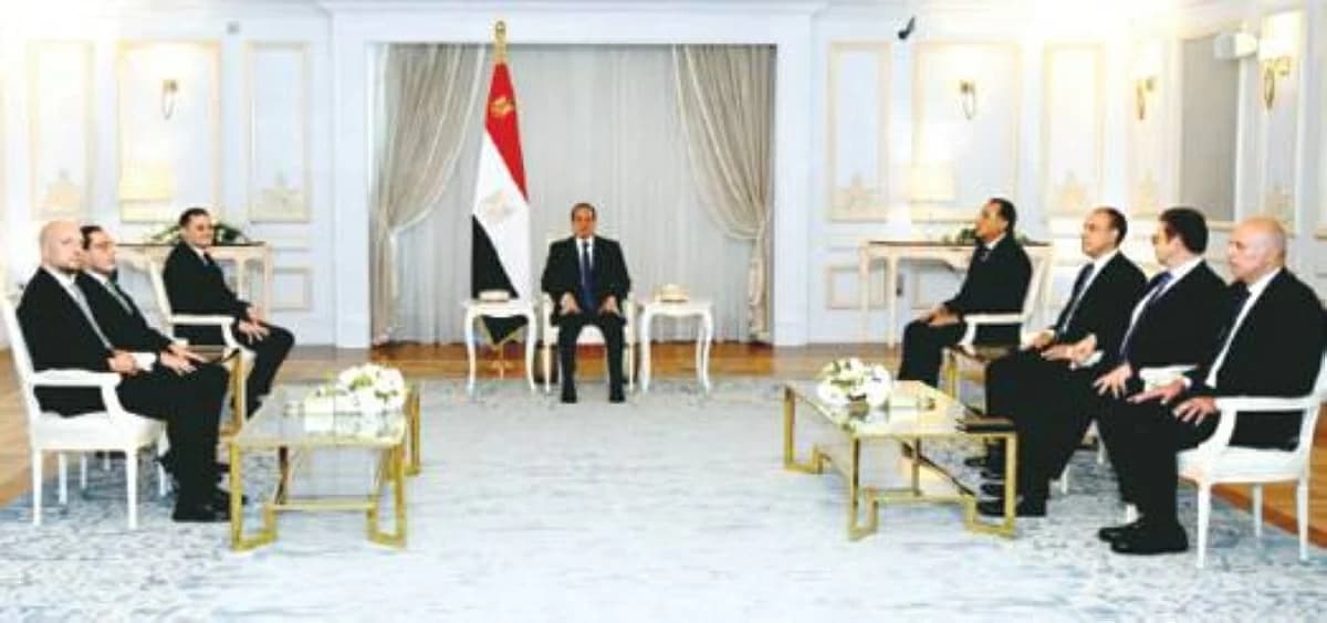السيسي يلتقي الدبيبة لدعم استقرار ليبيا