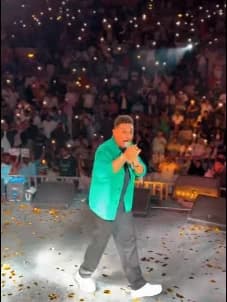 Rida Al-Bahrawi jokes manager at Roman Theater