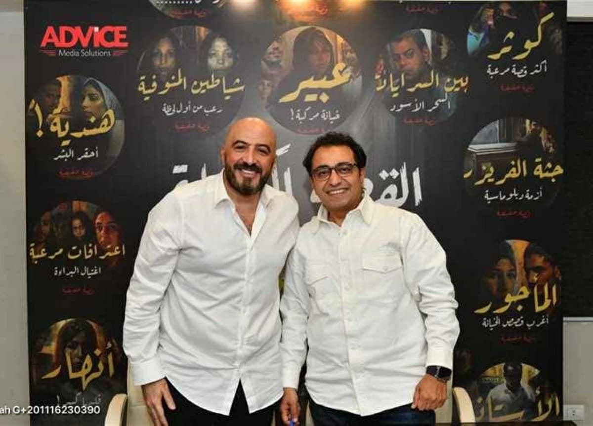 سامح سند يروج لمسلسل القصة الكاملة