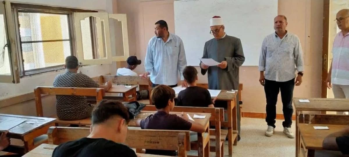 امتحانات الثانوية الأزهرية في شمال سيناء