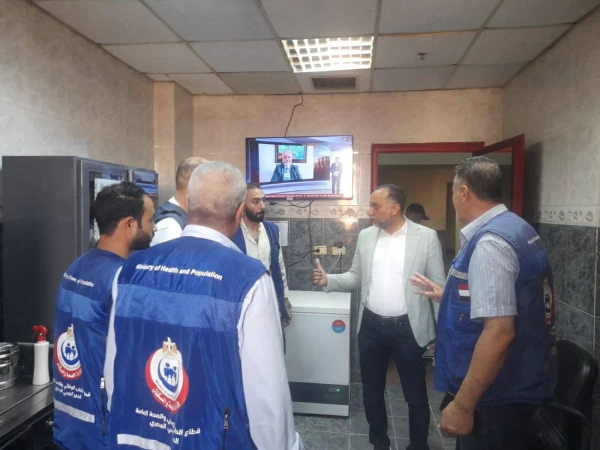 تعزيز الاستعداد في معبر رفح