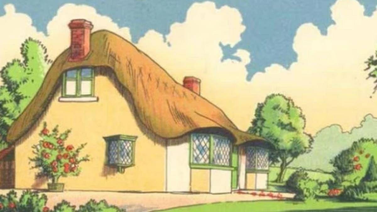 Find the mistake in the house puzzle