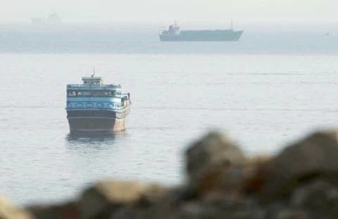 Reduced ship traffic through key straits