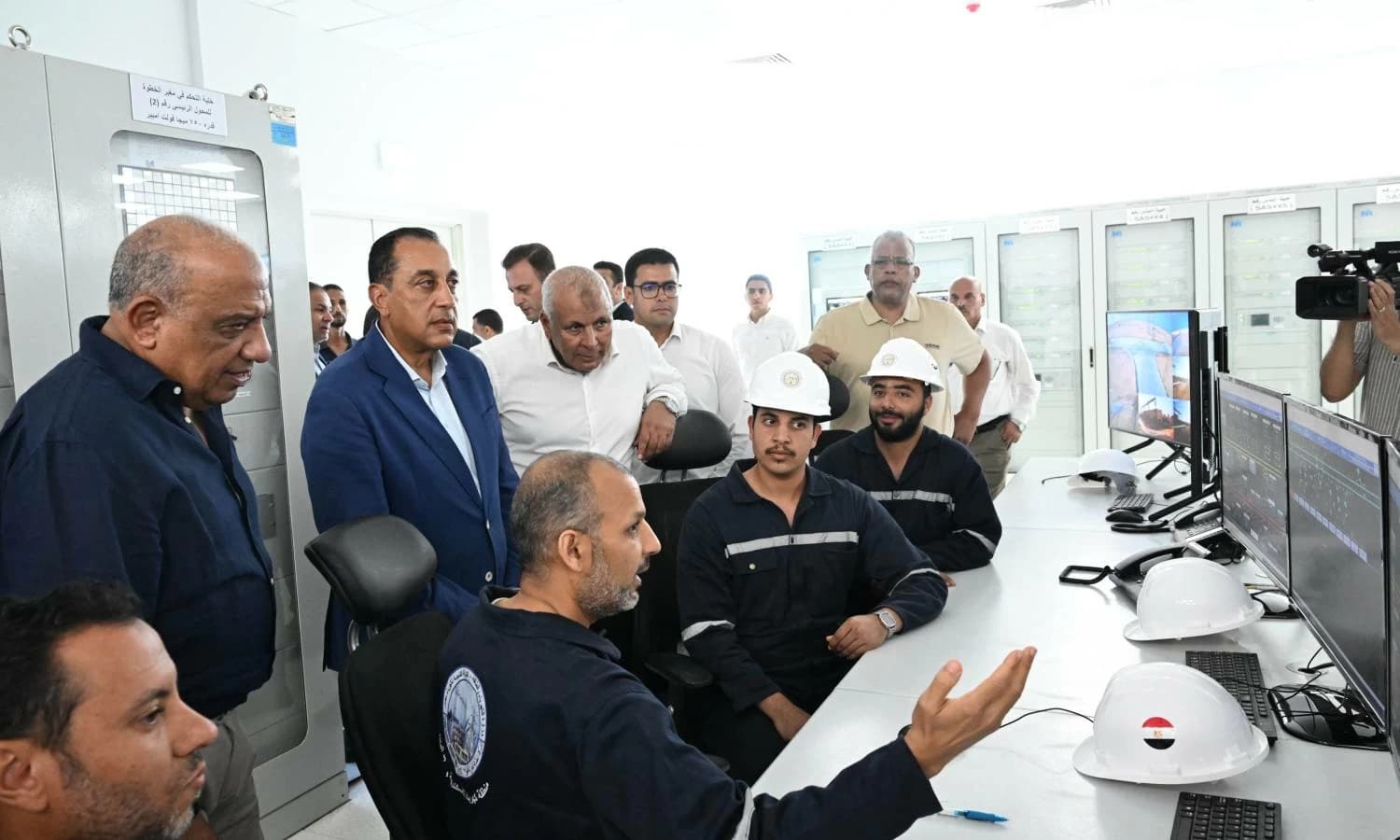Prime Minister visits East Marsa Matruh substation
