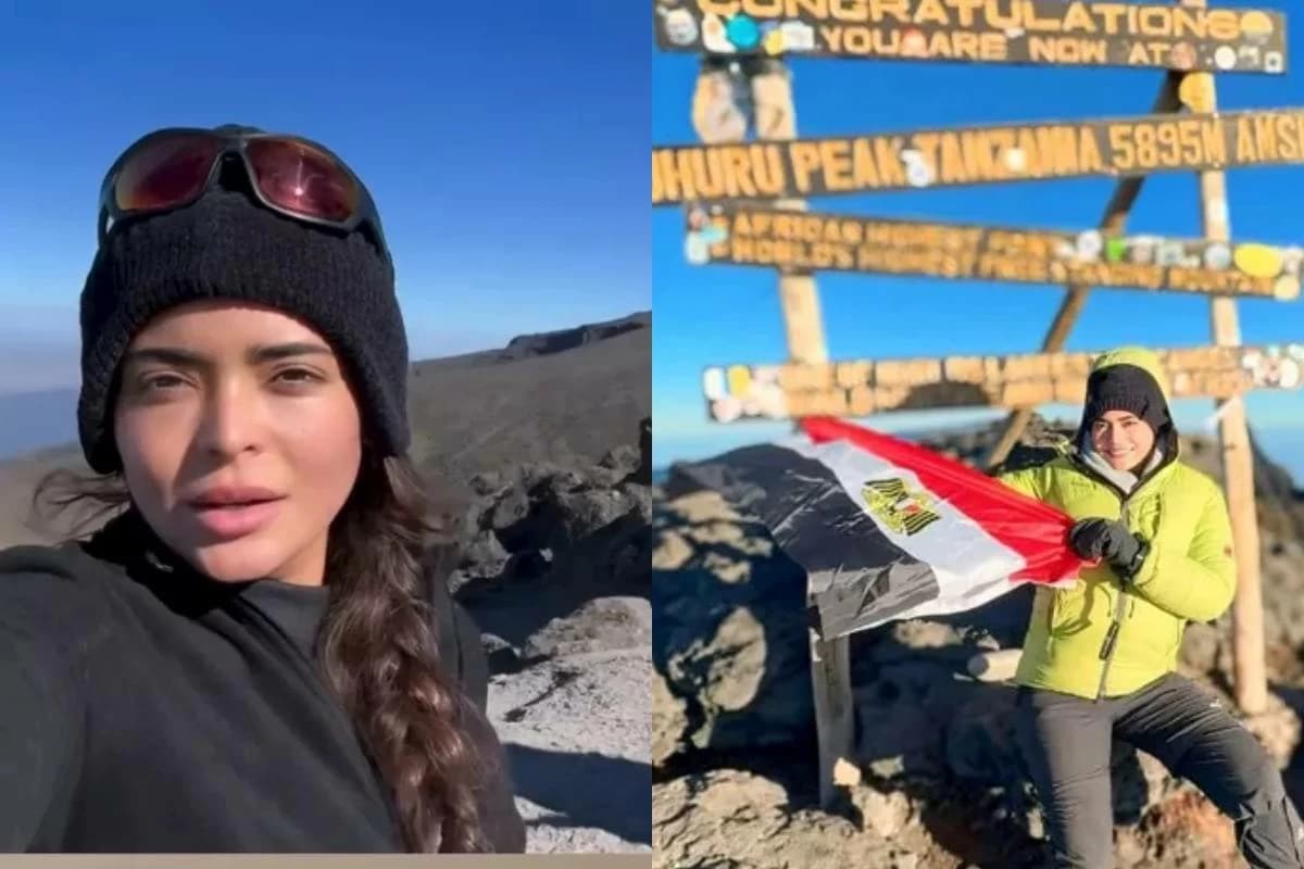 Asmaa Galal Climbs Kilimanjaro