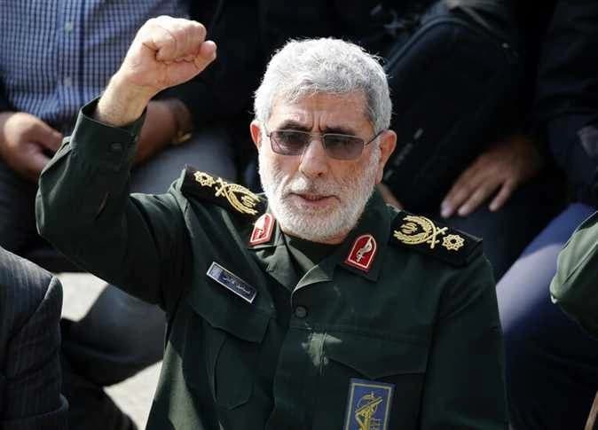Quds Force leader Ismail Qaani in Baghdad