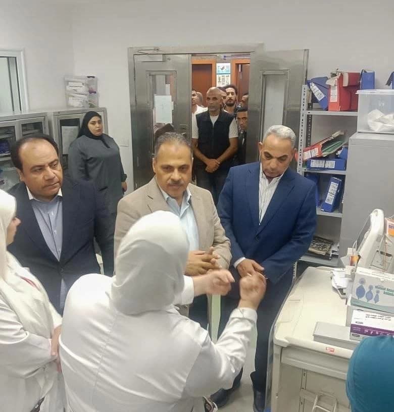 Al Sharqia Governor reviews Dawaiss accident victims