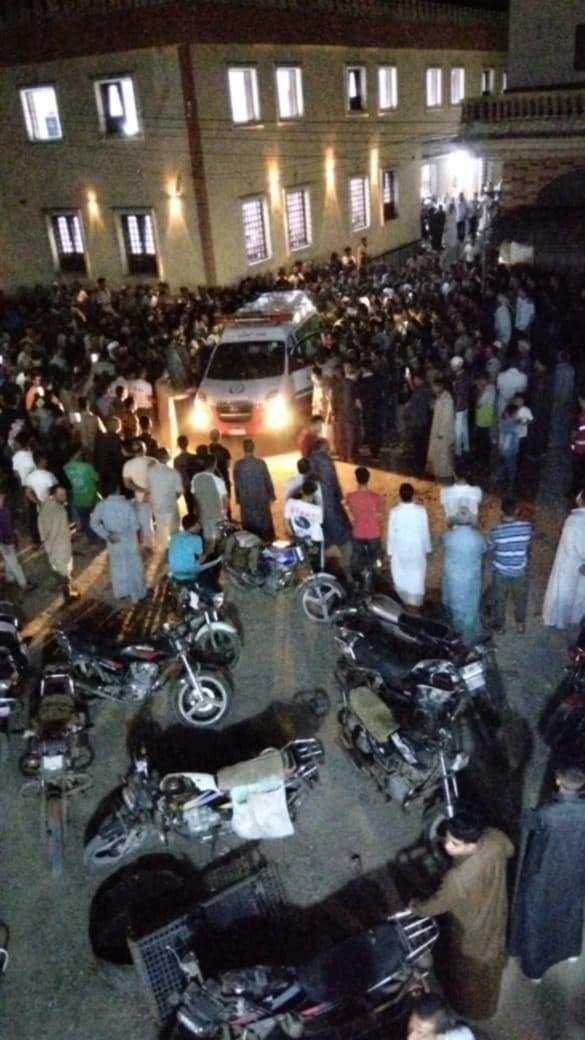 أهالي بحر البقر ينعون ضحايا حادث الدواويس