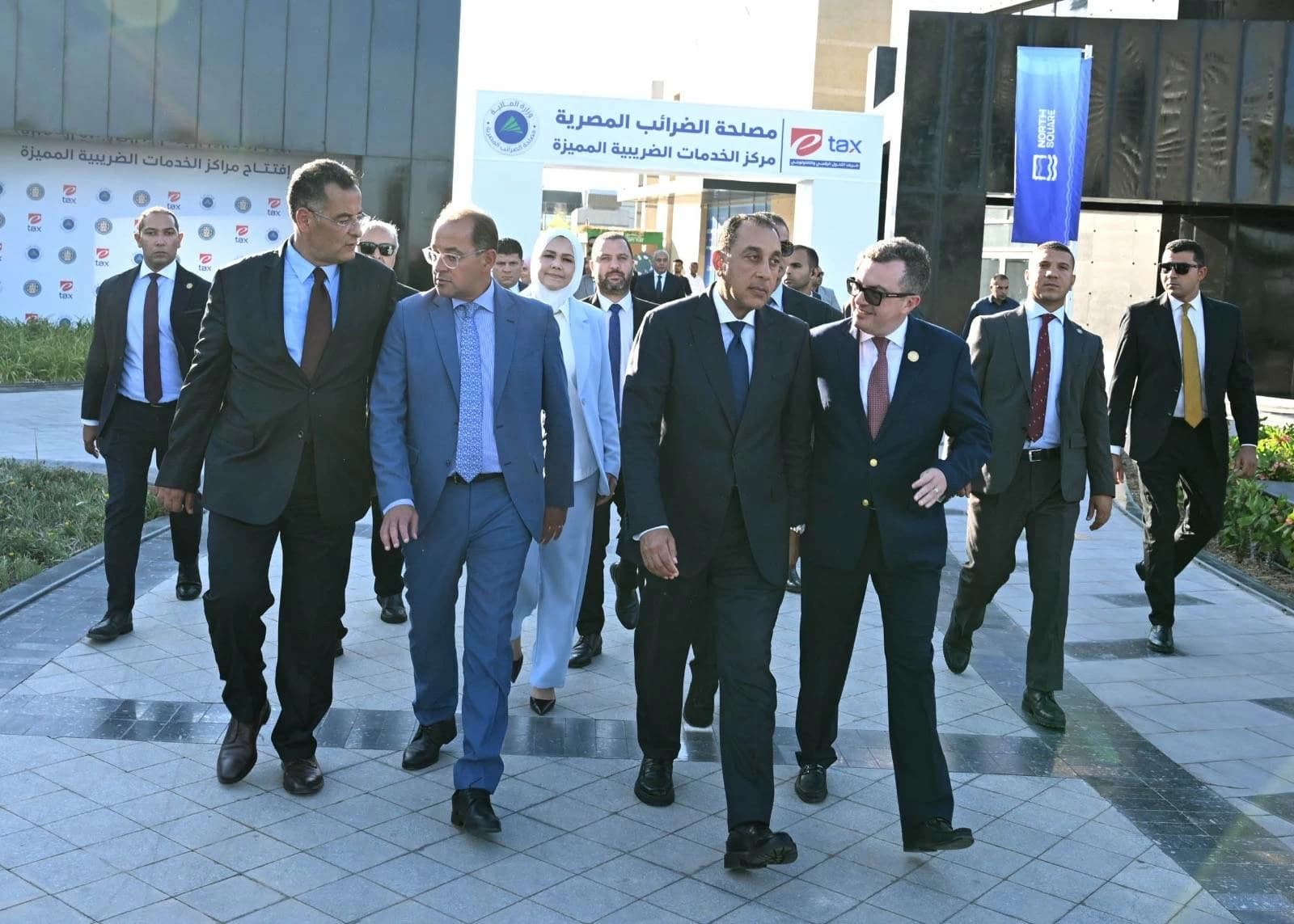 PM opens Tax Services Center in New Alamein