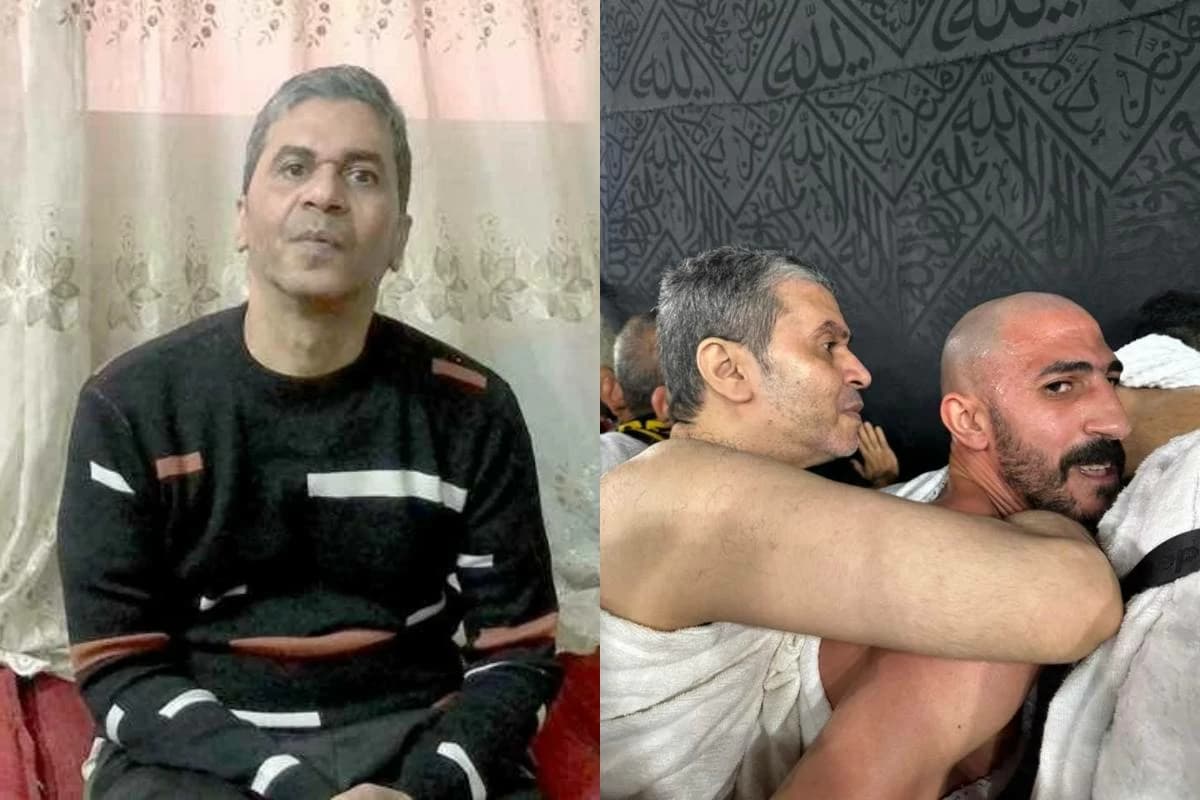 عمرو محمد علي يظهر أثناء العمرة قبل وفاته