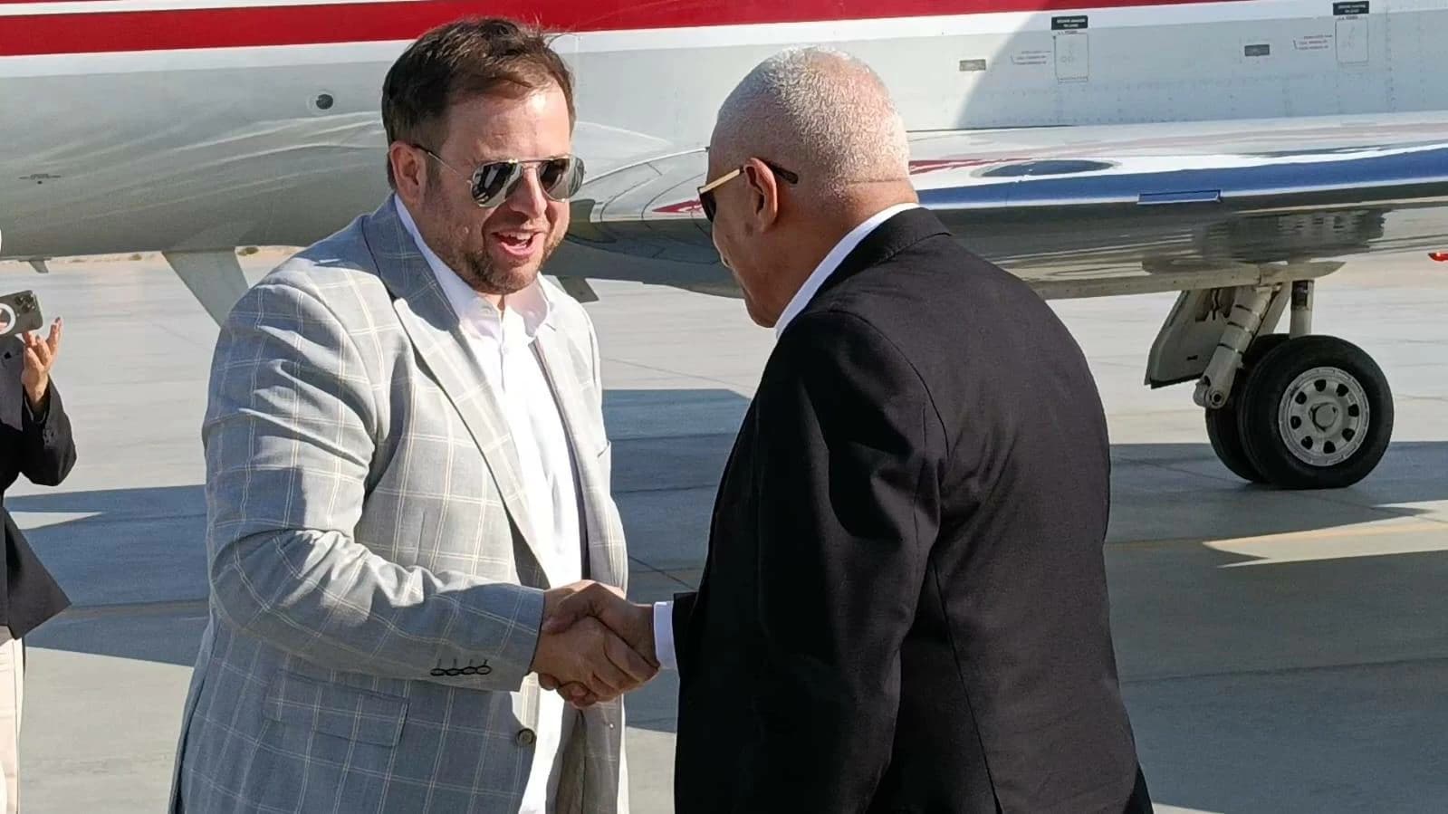 North Sinai Governor Meets UK Minister