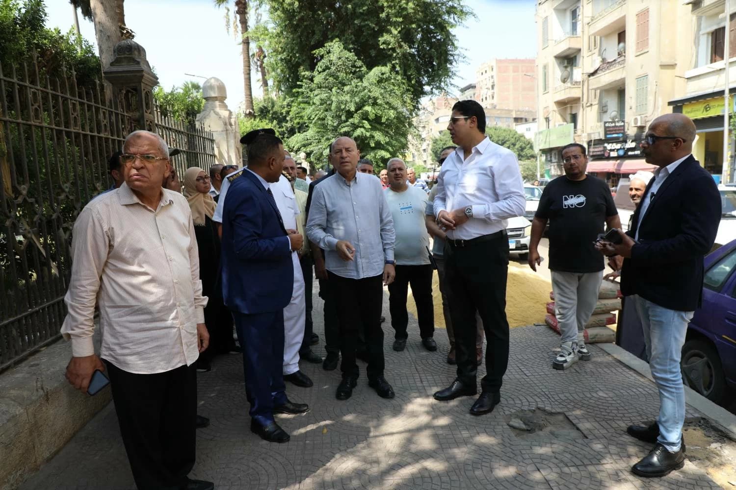 Cairo Governor reviews Sarayat Street upgrade