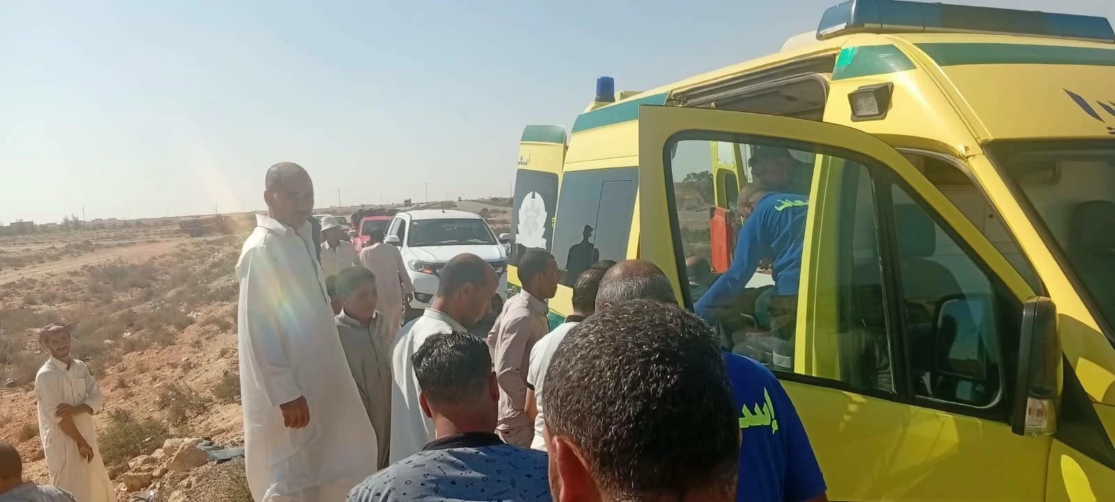 Matrouh secretary-general's car overturns on Salam Road