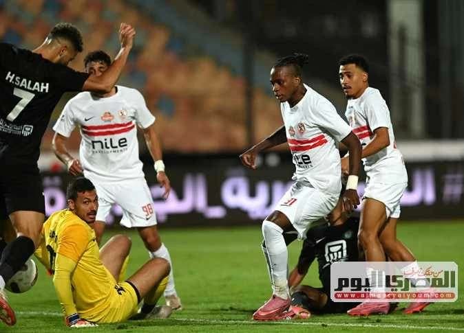 مباراة الزمالك والبنك الأهلي في الدوري المصري