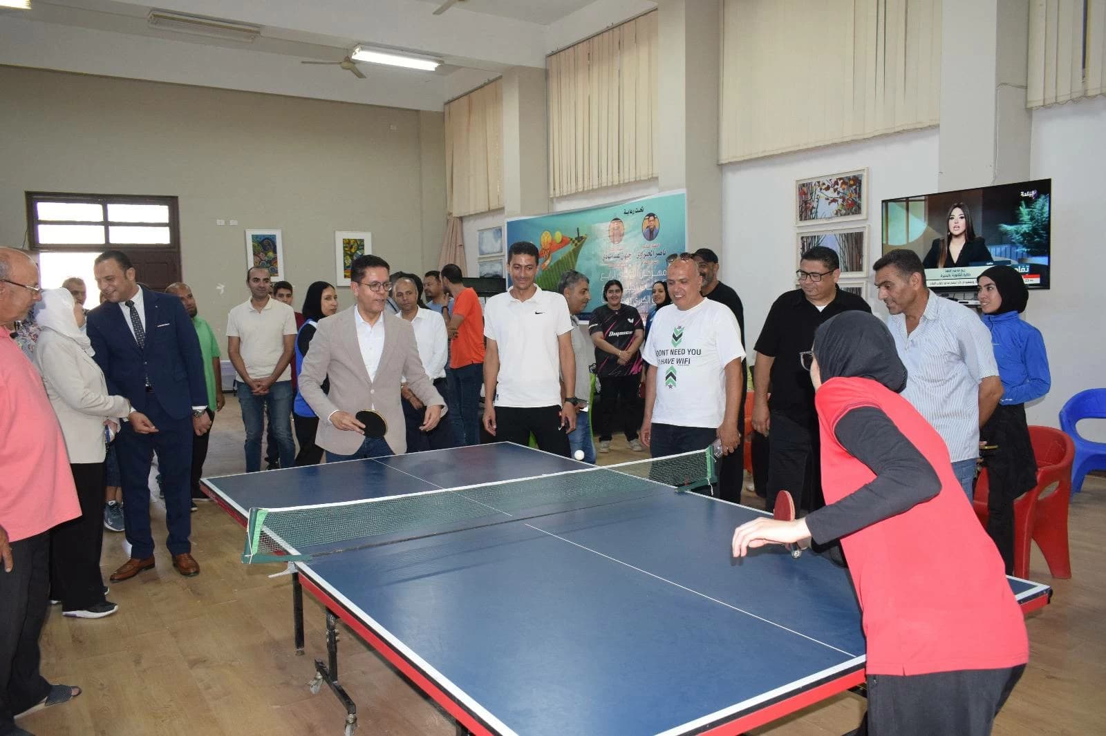 مهرجان بنها الرياضي الرابع للجامعات