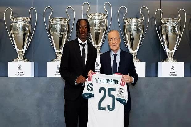 Diomanadi expresses pride in playing for Mourinho's Real Madrid