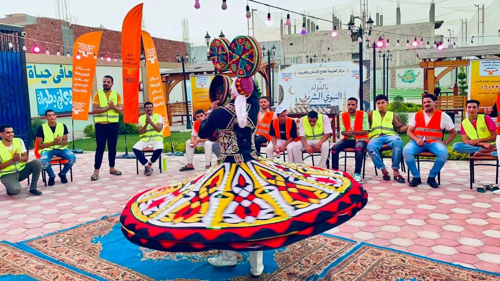 الشفاء يحيي ذكرى المولد في مراكز العزيمة