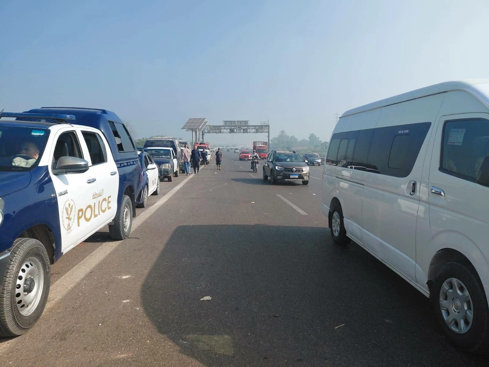 Approval for burial of collision victims in Qalyubia