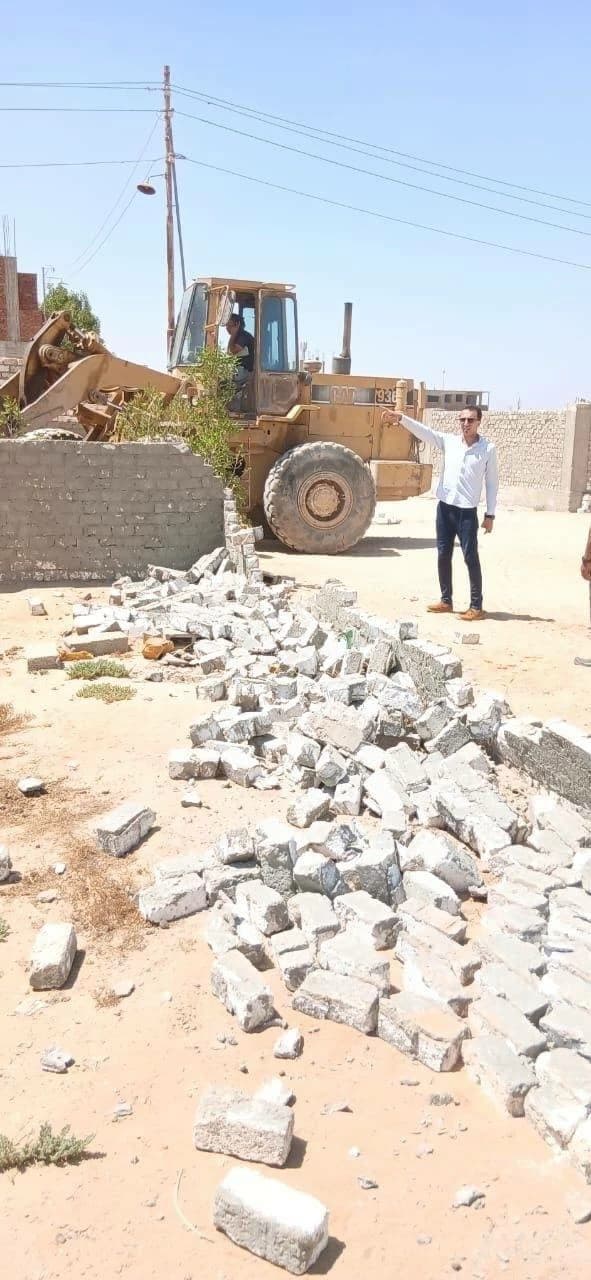 Sharqia Removes 16 Land Violations in Campaign