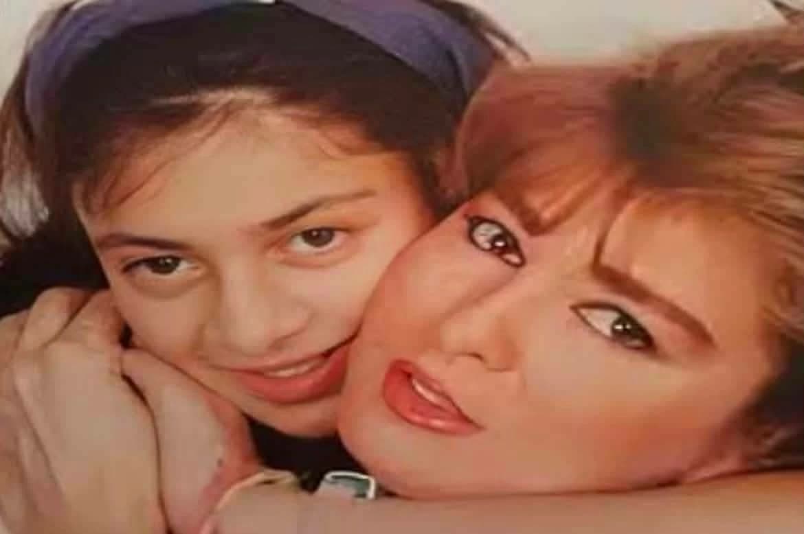 يسرا تعزي نجلاء فتحي عن ابنها