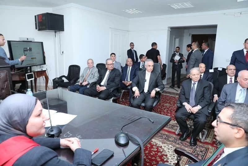 Cairo Appeals Court President joins Justice Minister in launching remote criminal litigation platform