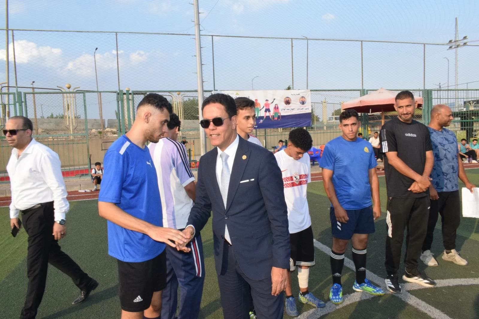 بدء المهرجان الرياضي الثالث لذوي الهمم في بنها