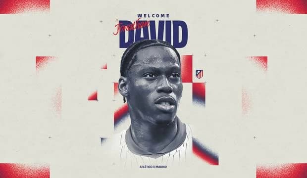 Atlético Madrid finalizes Jonathan David signing
