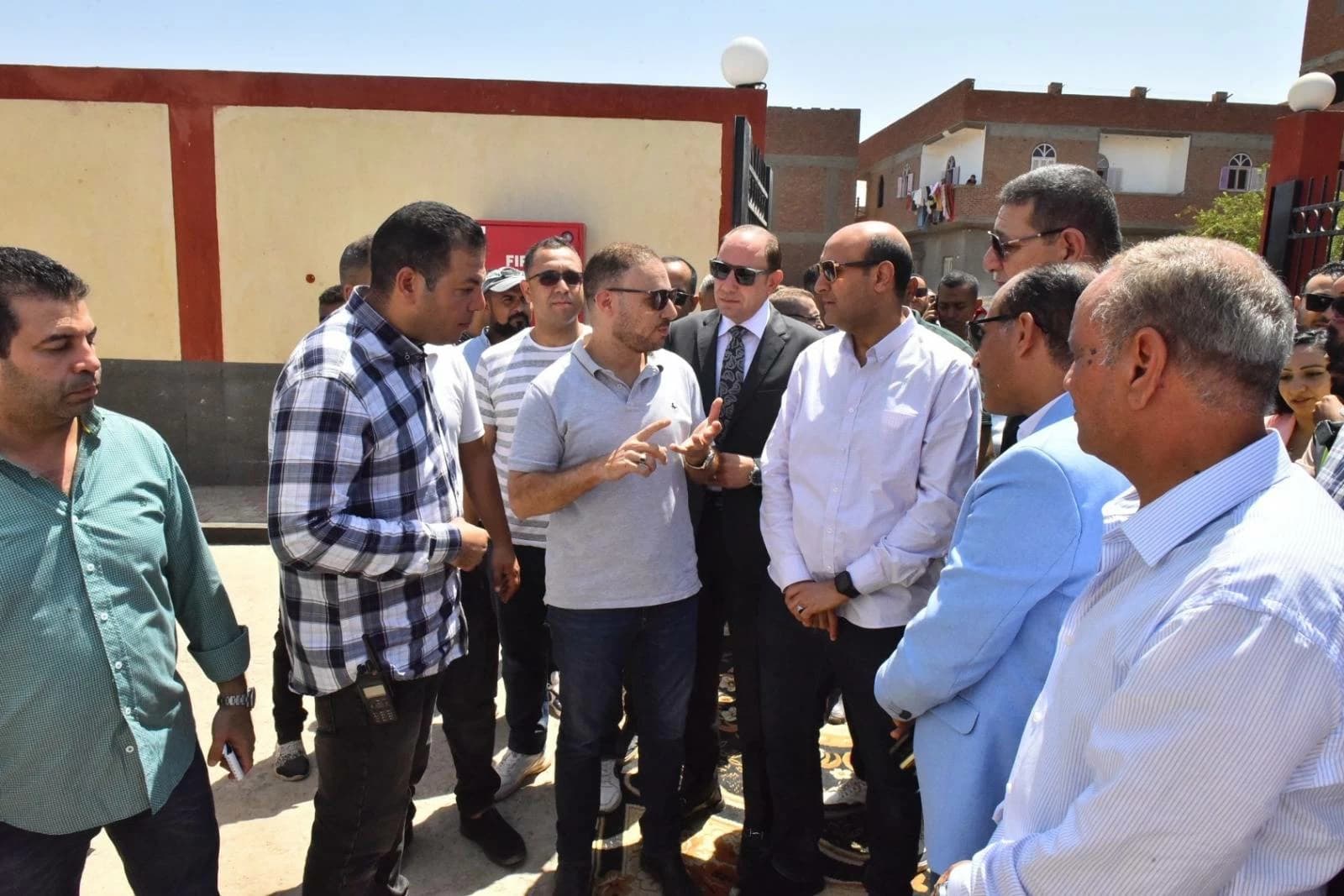 تشغيل تجريبي لمحطتي ديروط وبلاو بأسيوط