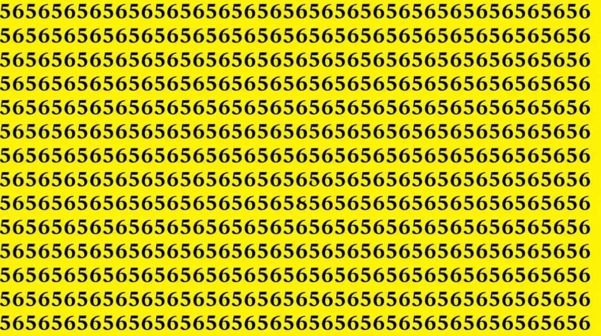 Test Your Skill: Find the Different Number in 33 Seconds