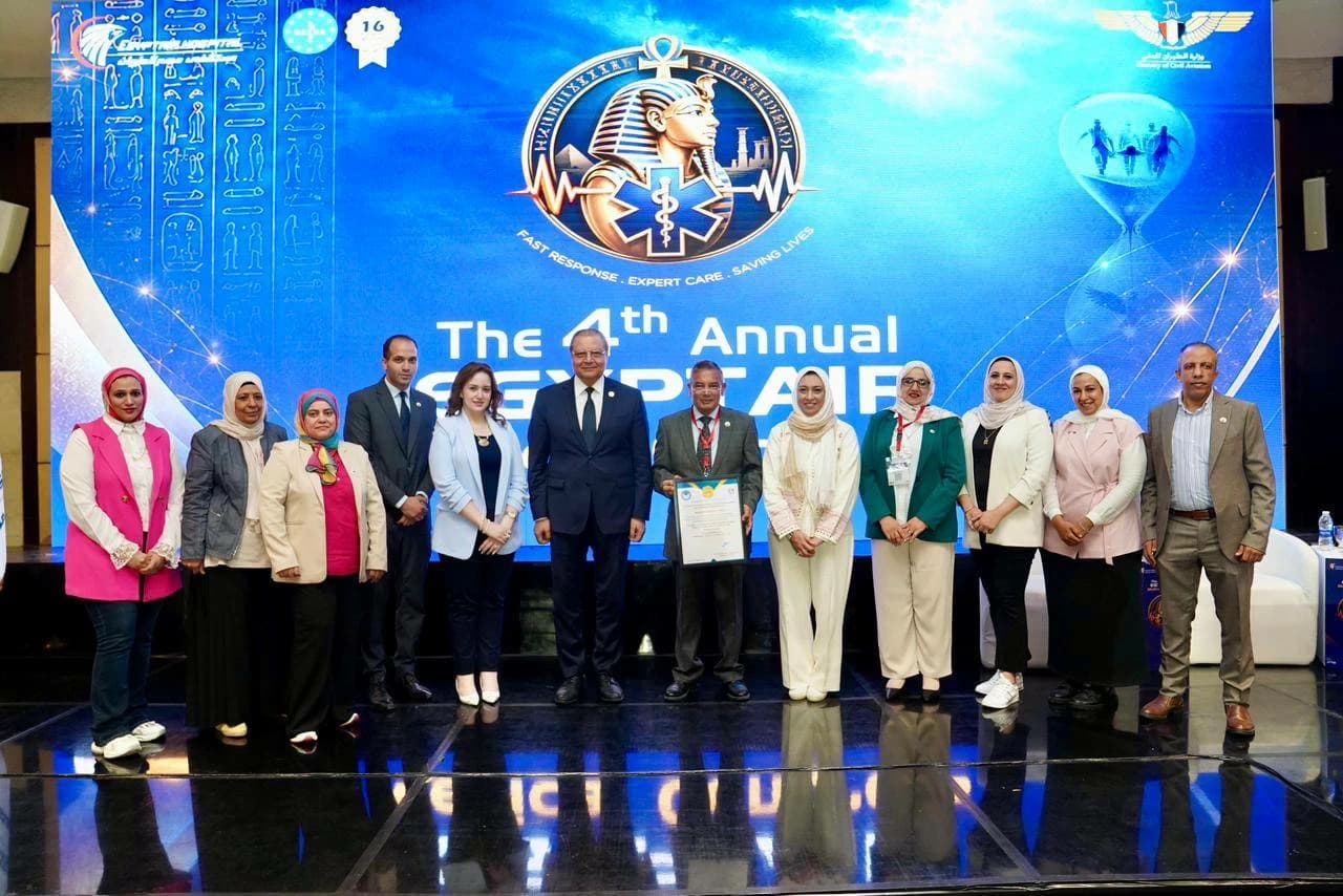 EgyptAir Hospital renewal certification issued