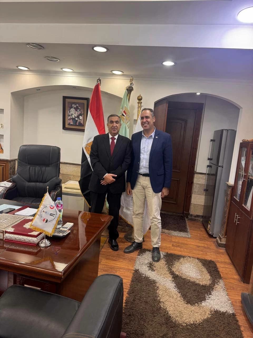 Alexandrian Businessmen Meet Veterinary Authority