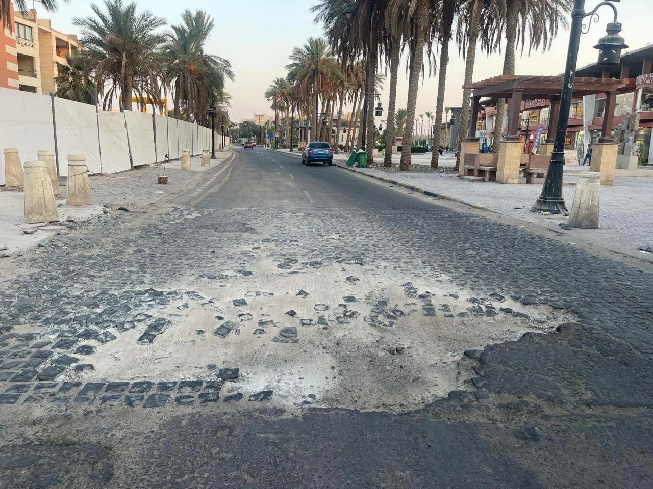 تدهور الممشى السياحي بالغردقة بعد استثمار كبير