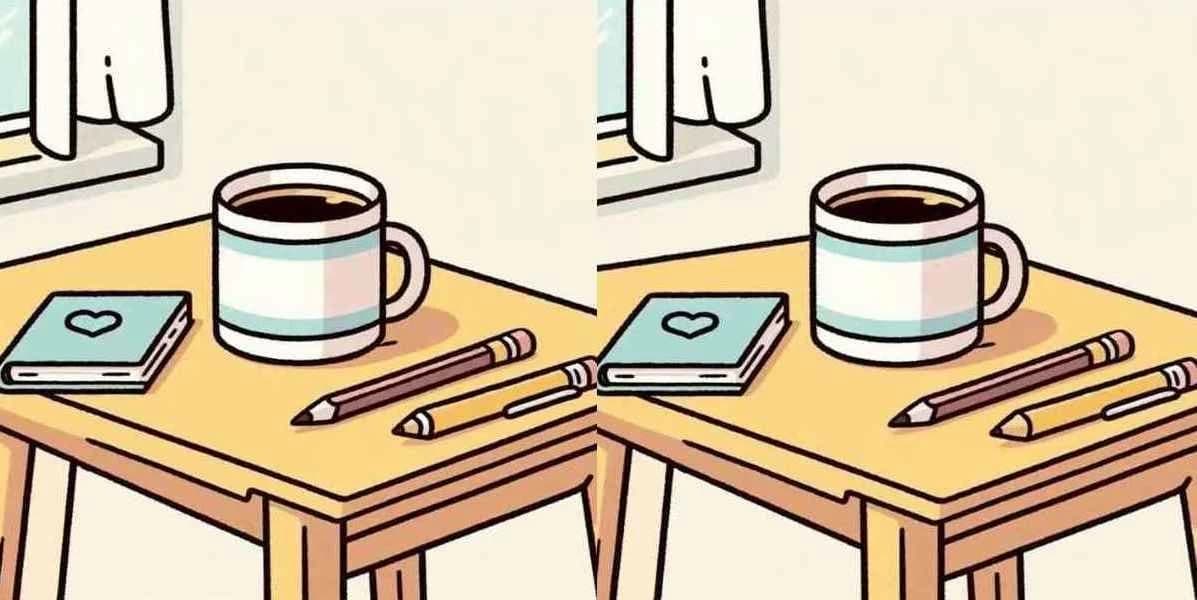 Coffee test: Spot 3 differences in 8 seconds