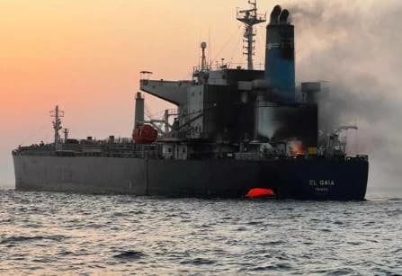 Omani Maritime Evacuates Tanker Crew