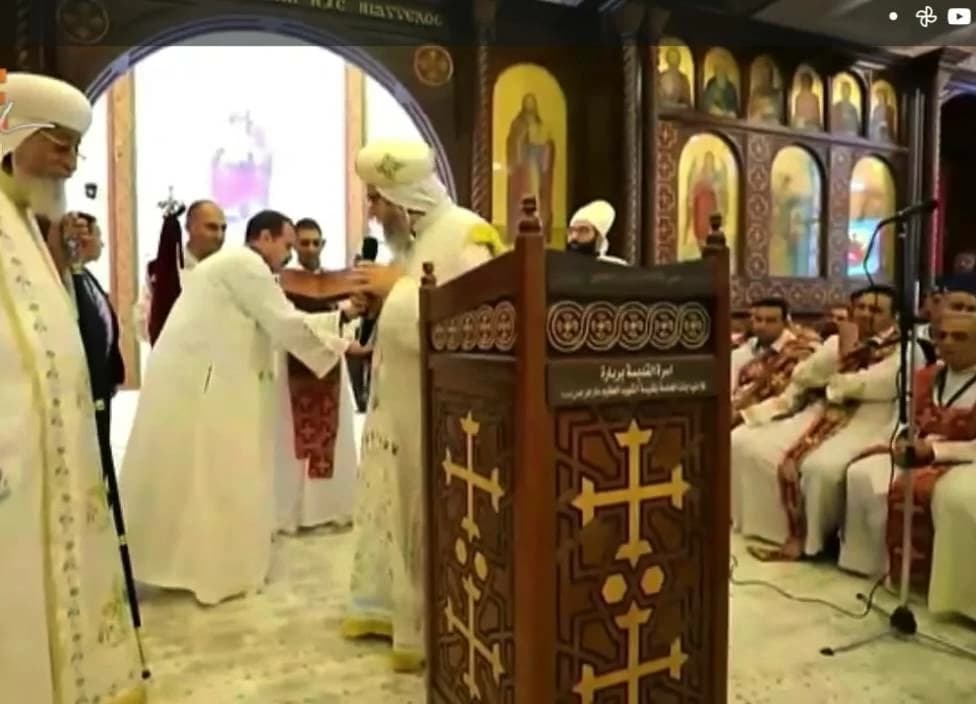 صُنع من قبل ذوي الإعاقة هدية لبابا تواضروس