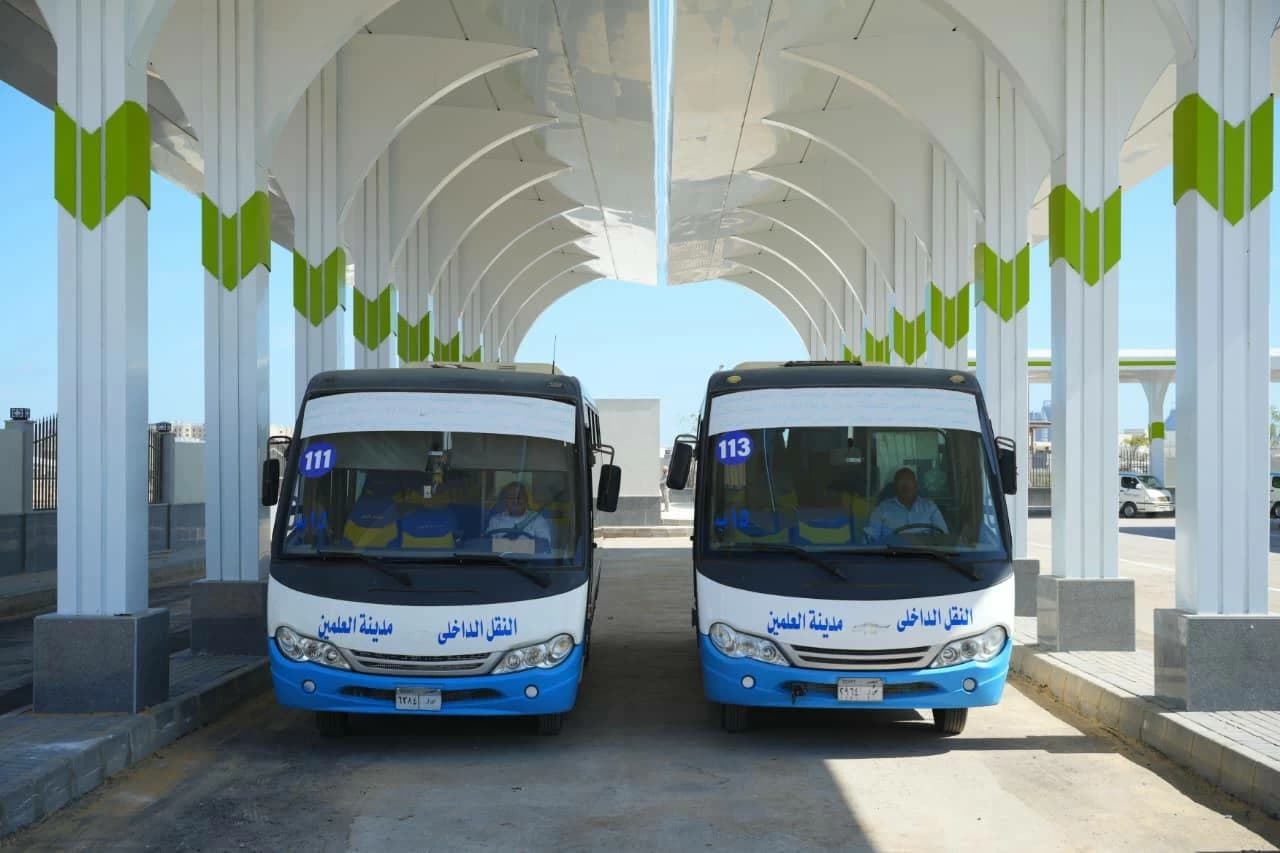 First phase internal transport begins in New Alamein