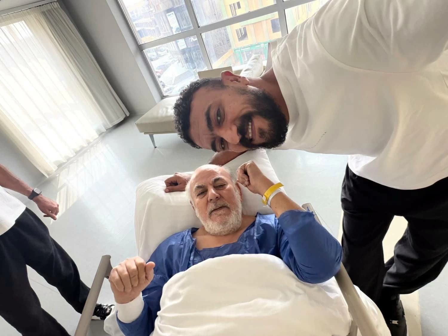 Ahmed El Awady posts father’s hospital photo