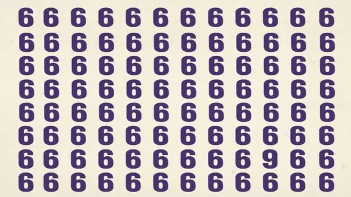 Identify the odd number in 16 seconds