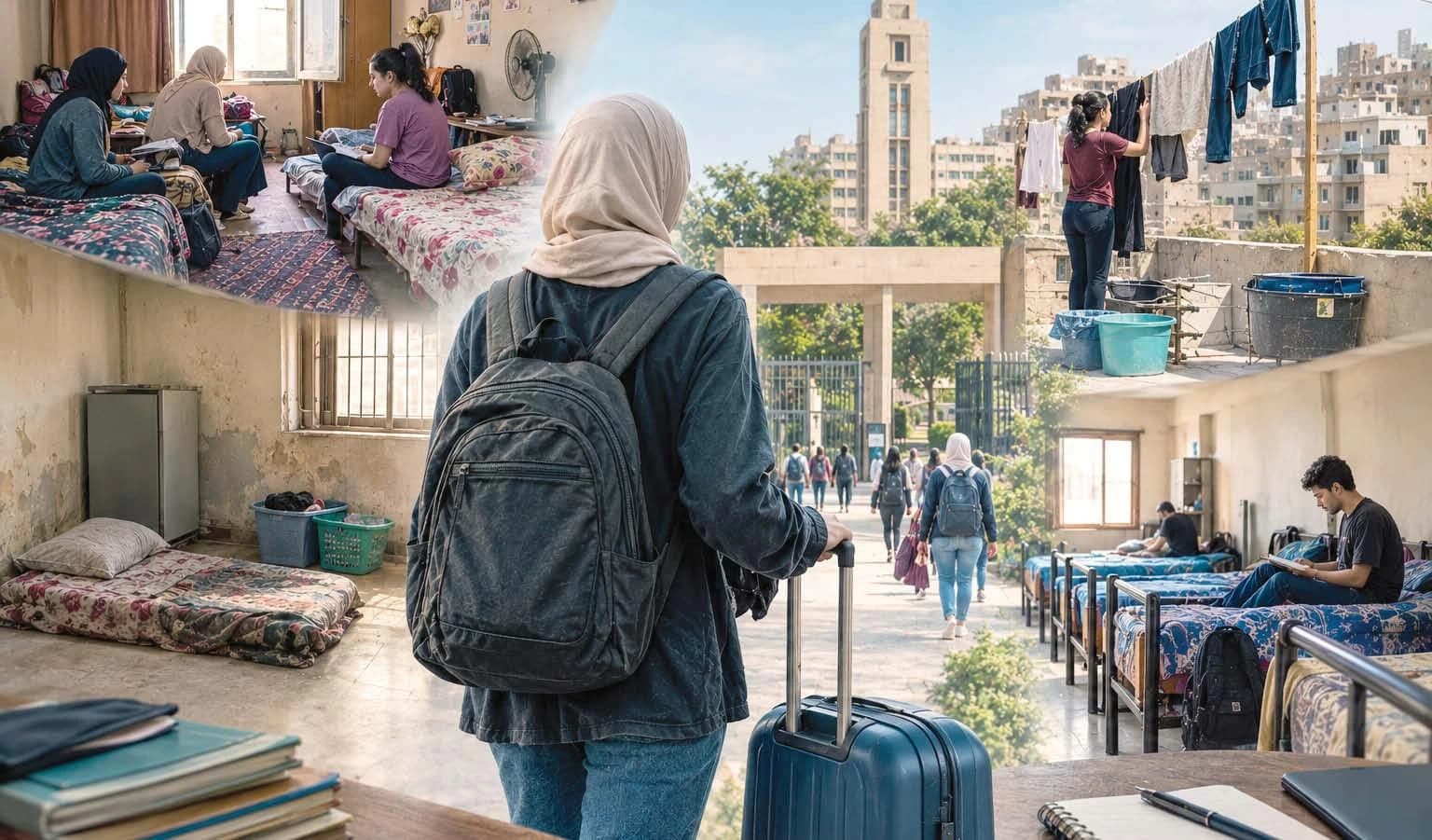 تكاليف السكن للطلاب المغتربين