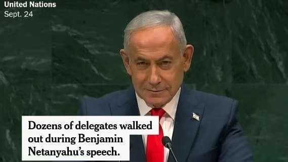Global media on Netanyahu's UN speech