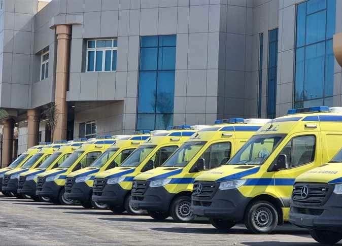 Egyptian Ambulance Responds Quickly in Beni Suef