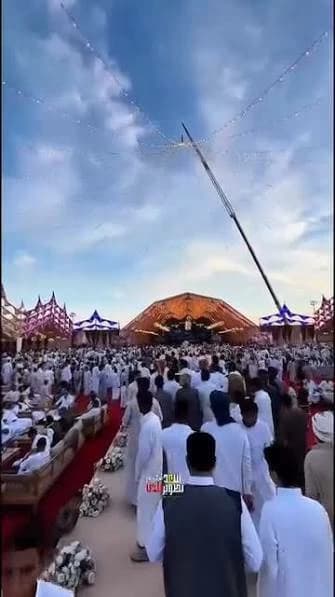 عم العريس يكشف تكلفة أكبر فرح بمصر
