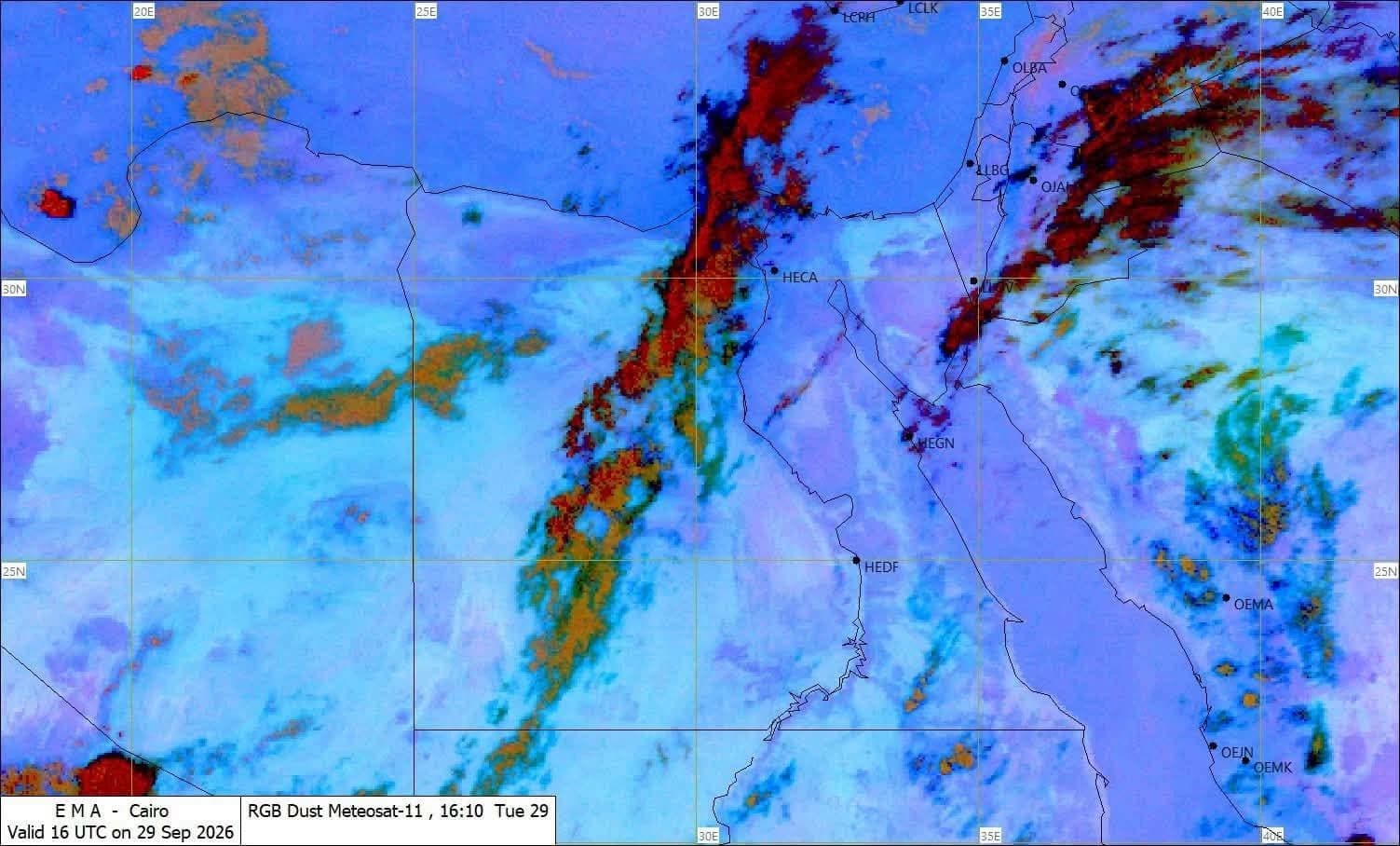 Weather alert issued for upcoming phenomenon