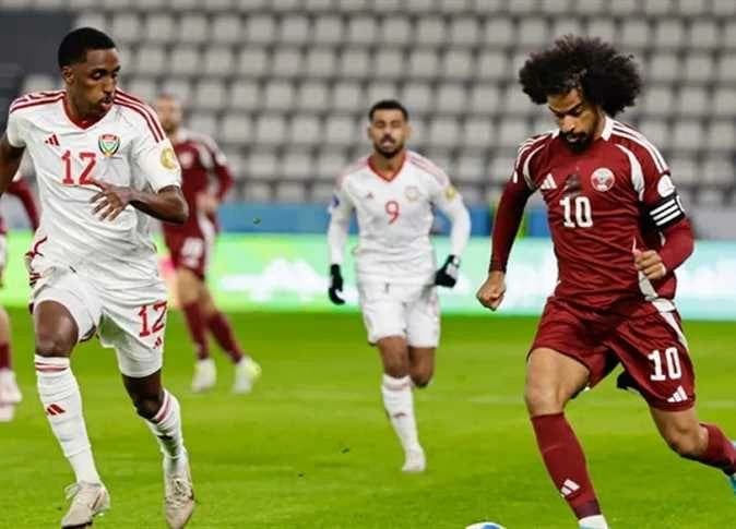 UAE versus Qatar Gulf Cup match ongoing