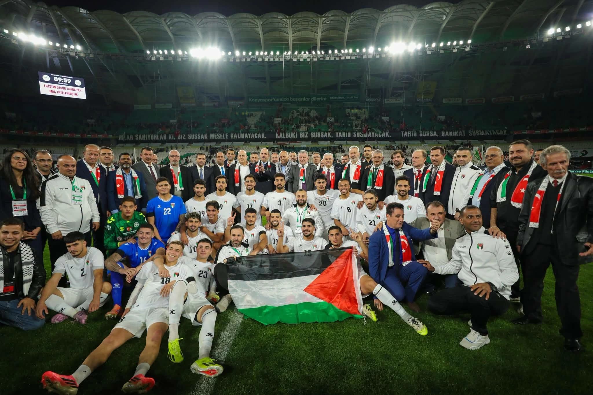 Konya Spor match ends before 90th minute over Palestine