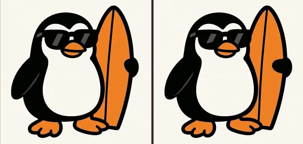 Identify Differences in the Ross Penguin Puzzle